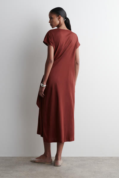 COS ラップフロントTシャツドレス