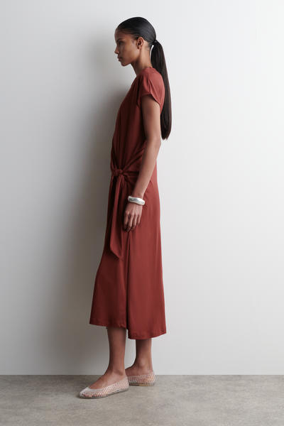 COS ラップフロントTシャツドレス