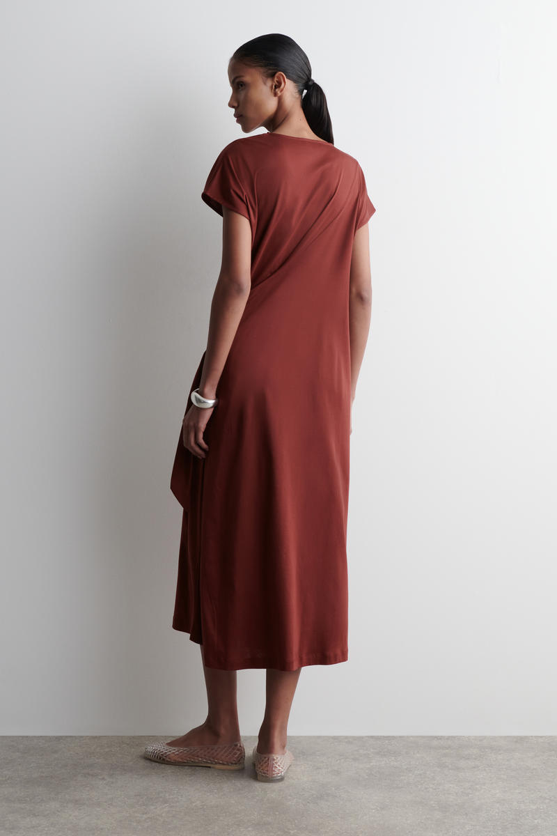 COS ラップフロントTシャツドレス