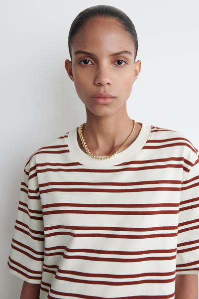 COS コットンミニTシャツドレス