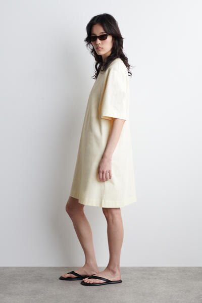 COS コットンミニTシャツドレス