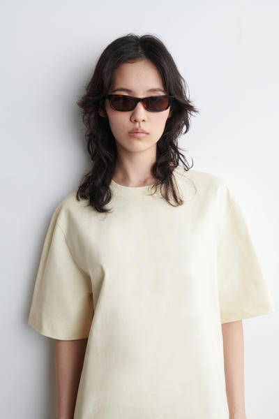 COS コットンミニTシャツドレス