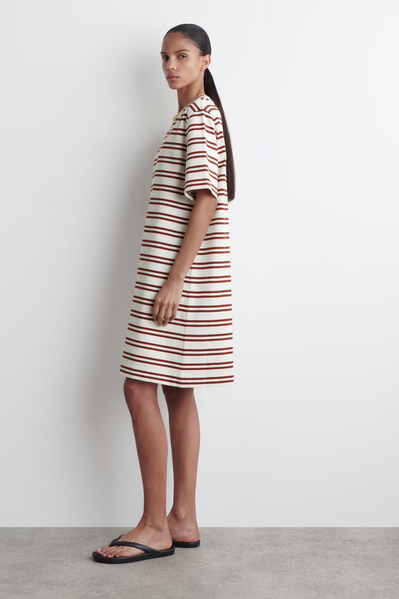 COS コットンミニTシャツドレス