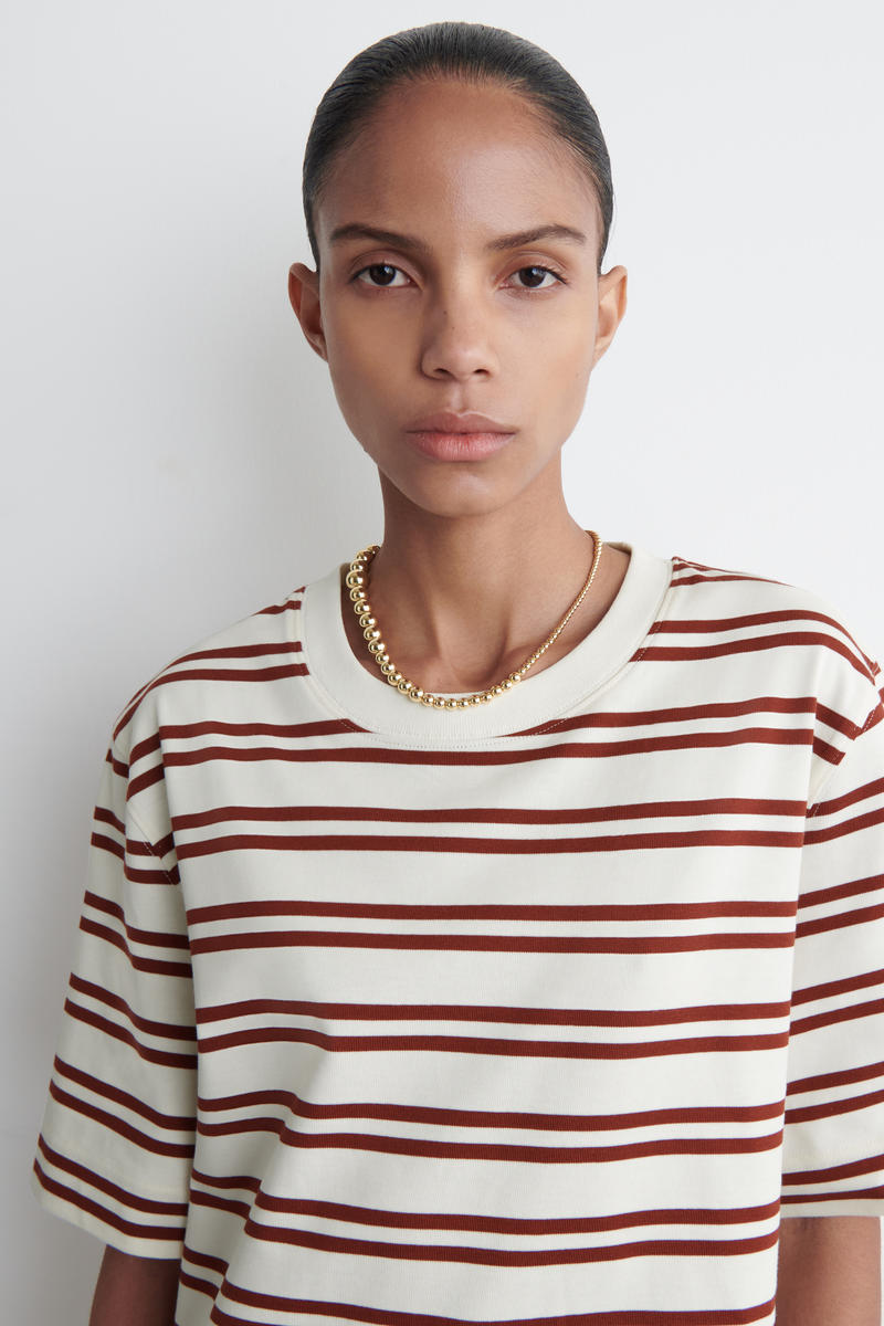 COS コットンミニTシャツドレス