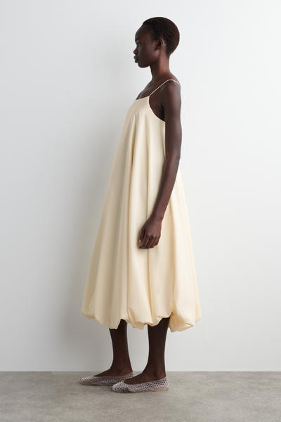 COS バブルヘムミニドレス