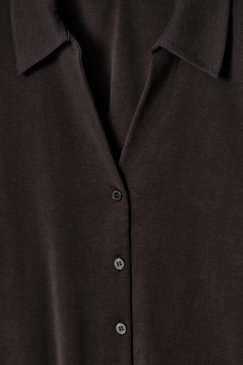 COS ジャージーリゾートシャツ