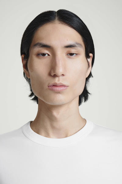 COS インターロックコットンクルーネックTシャツ