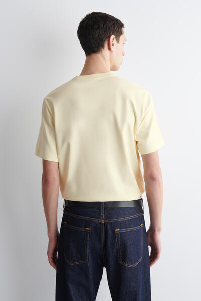 COS インターロックコットンクルーネックTシャツ