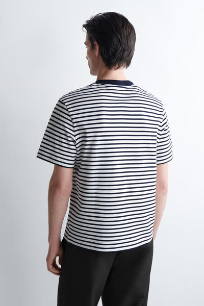 COS コットンクルーネックTシャツ