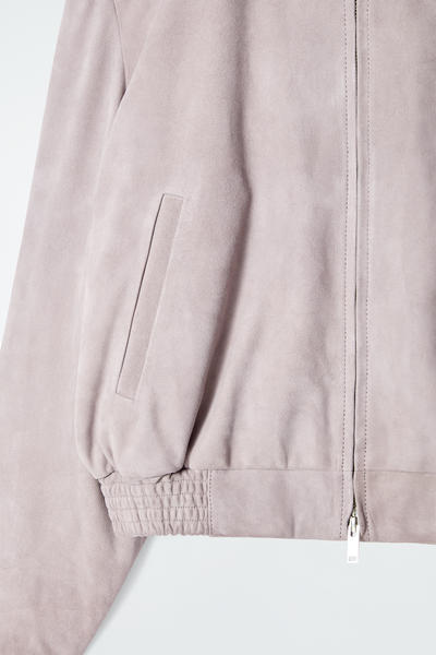 COS スエードボンバージャケット