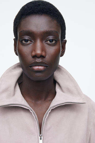 COS スエードボンバージャケット