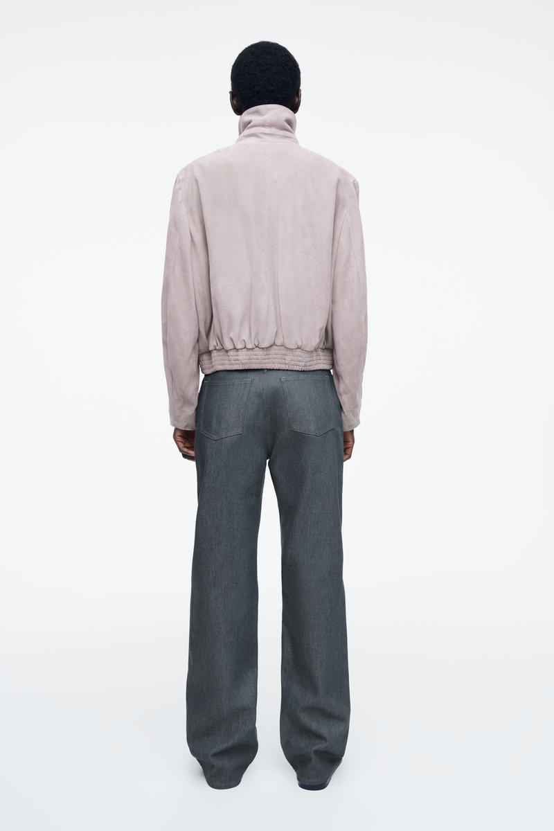 COS スエードボンバージャケット