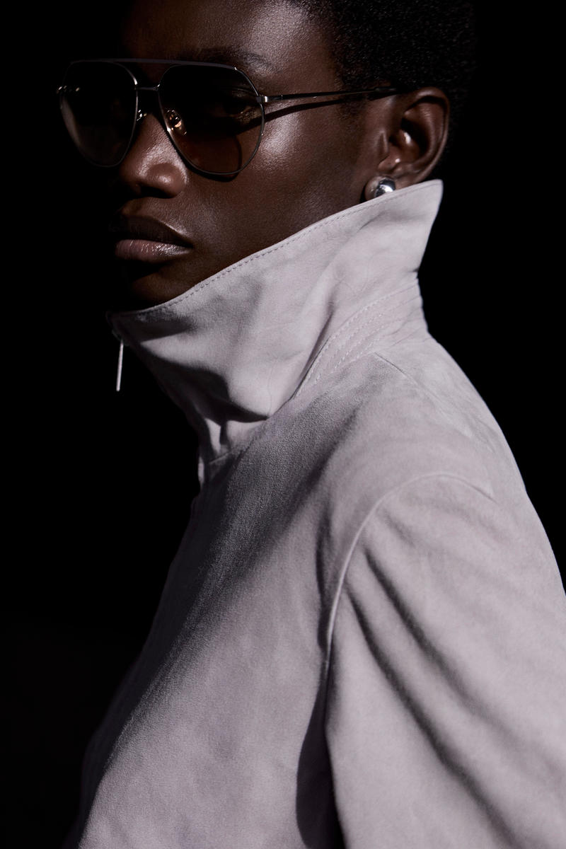 COS スエードボンバージャケット