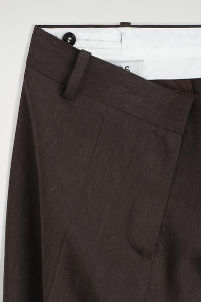 COS テーラードリネンストレートレッグトラウザーズ