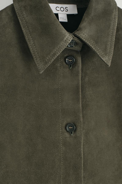 COS スエードプレイスーツ