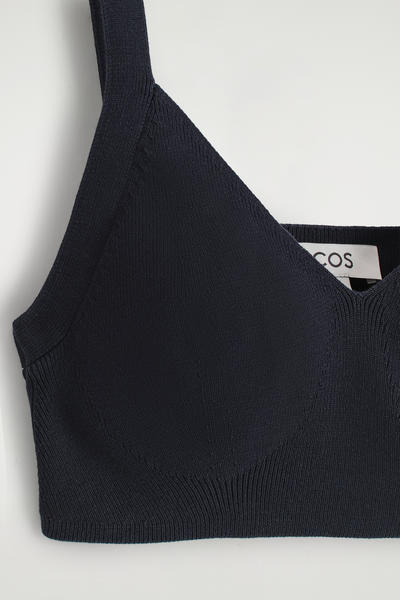 COS ニットコットンブラレット