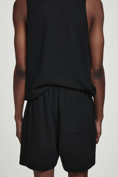 COS テクスチャード コットンジャージー ショーツ