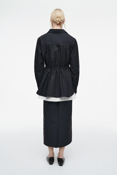 COS ドローストリングウエストシャツ