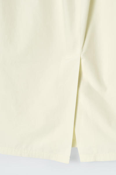 COS コットンドローストリングミディスカート