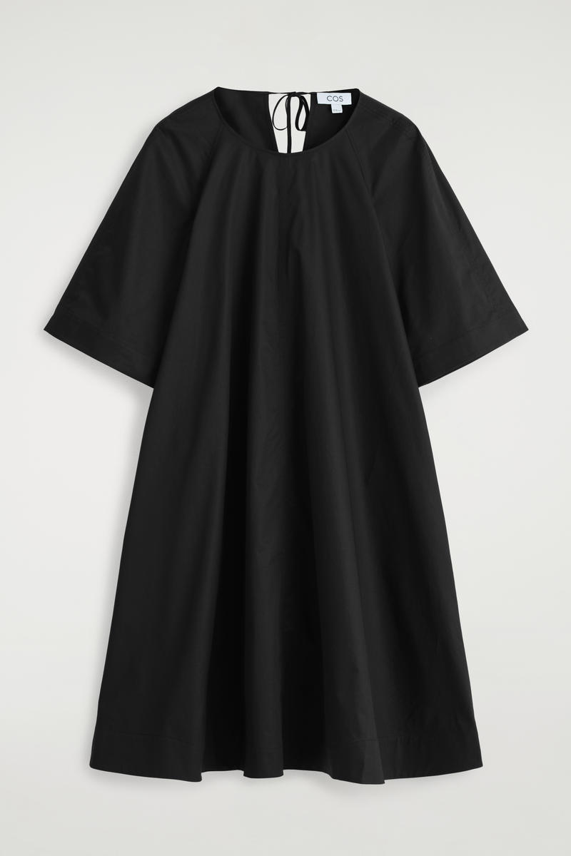 COS タイバックAラインミニドレス
