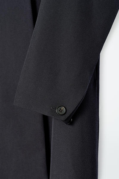 COS オーバーサイズフィット トラペーズウールブレンドコート