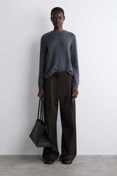 COS チャンキーレザーシューズ