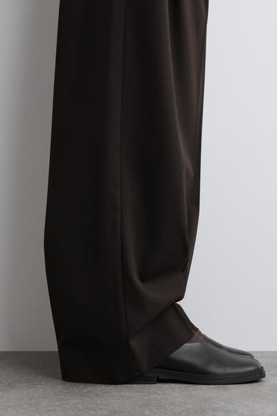 COS チャンキーレザーシューズ