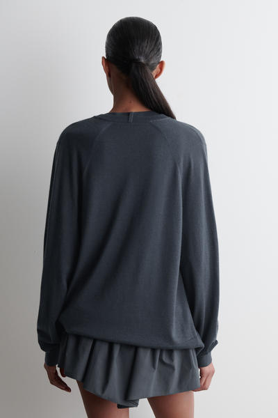 COS レイヤードファインカシミヤカーディガン