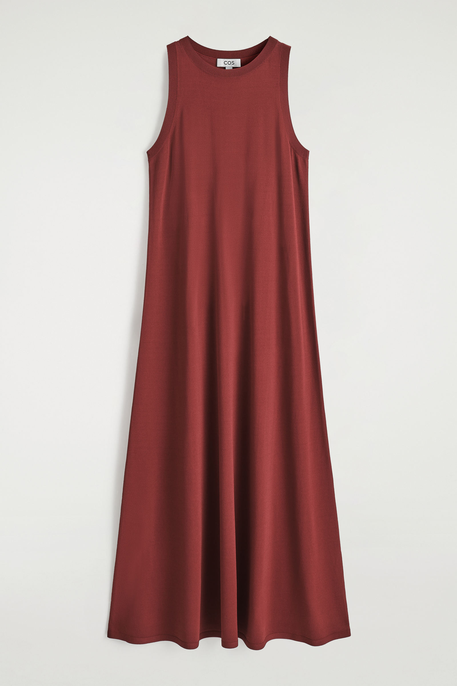 SLEEVELESS KNITTED MIDI DRESS ノースリーブニットミディドレス