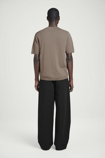 COS ニットコットンクルーネックTシャツ