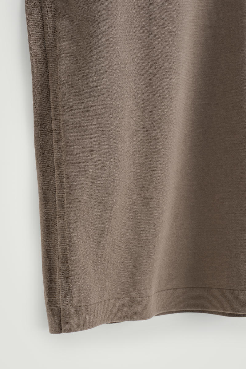 COS ニットコットンクルーネックTシャツ