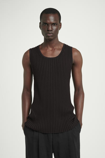 COS シルクコットンベスト