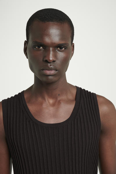 COS シルクコットンベスト