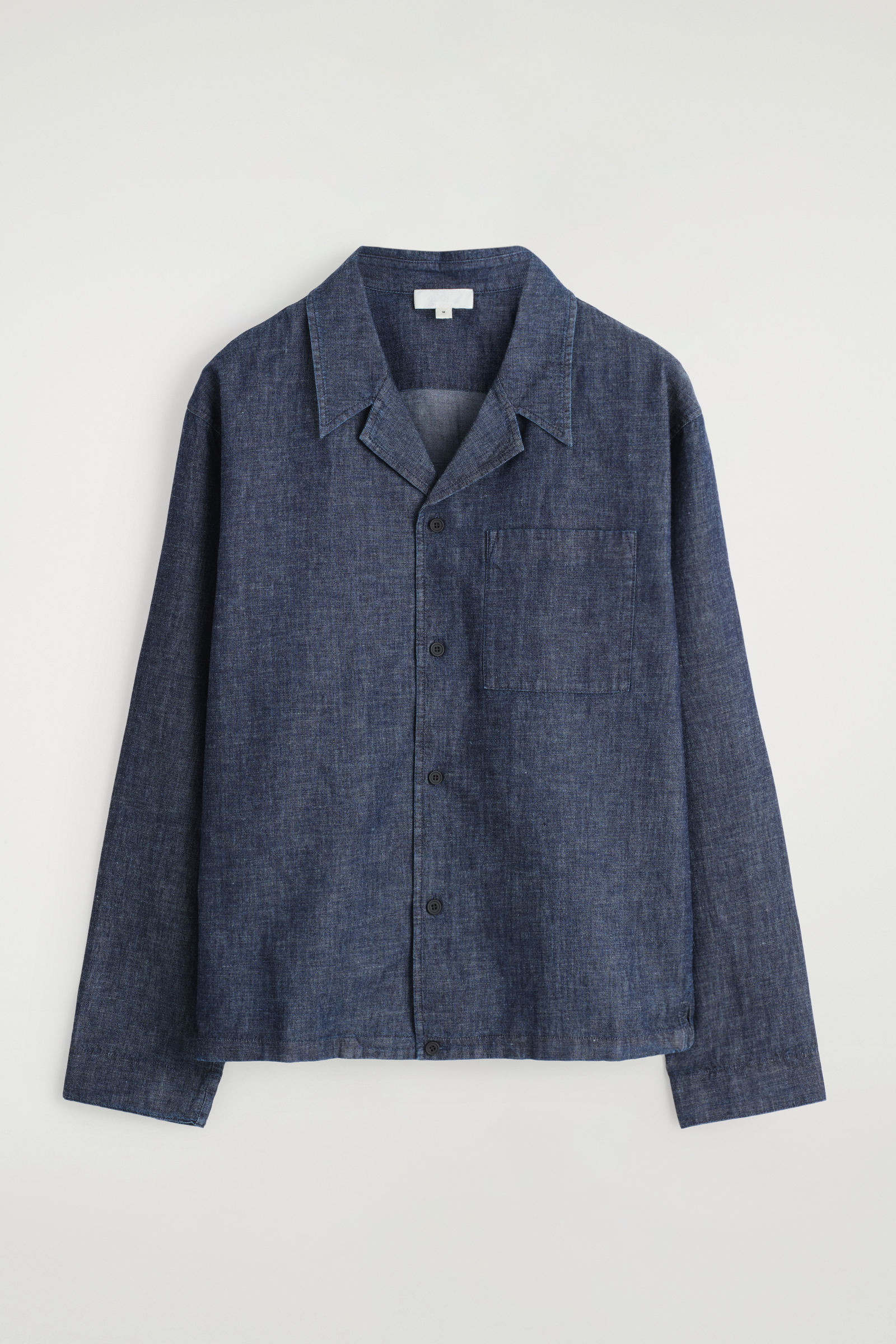 CAMP-COLLAR DENIM OVERSHIRT キャンプカラーデニムオーバーシャツ