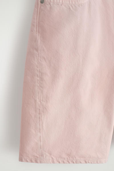 COS ストレートレッグデニムショートパンツ