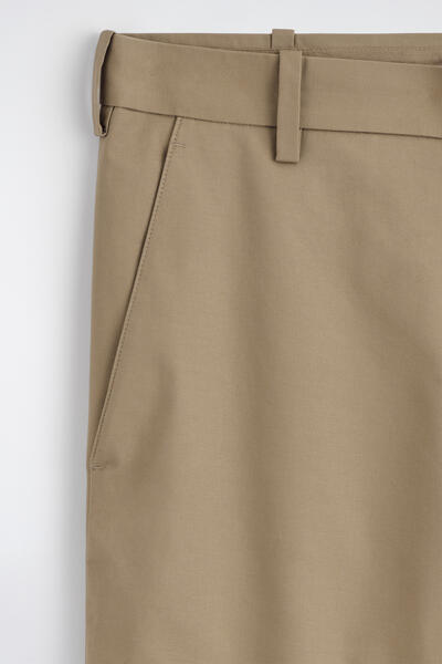 COS コットンワイドレッグチノ