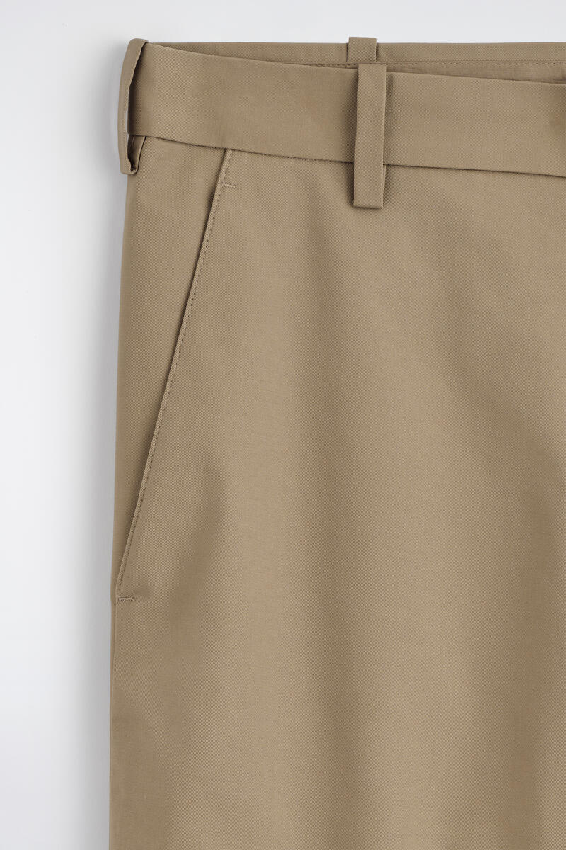 COS コットンワイドレッグチノ