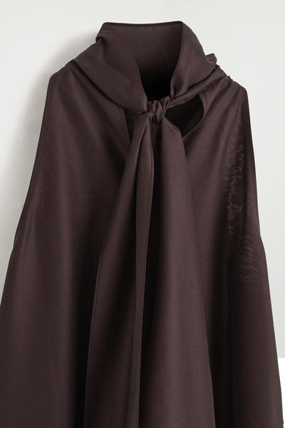 COS フルイド ホルターネック ミニドレス