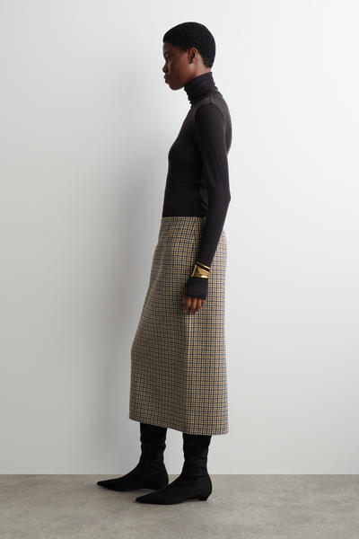 COS メリノウールハイネックトップ