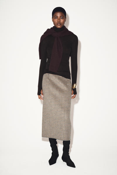 COS メリノウールハイネックトップ