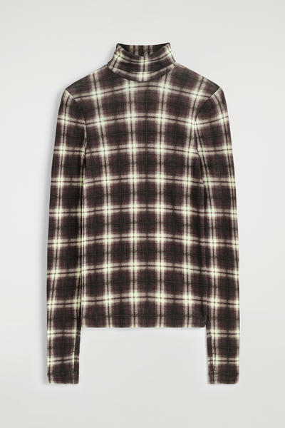 COS メリノウールハイネックトップ