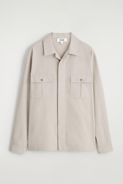 COS リラックスコットンオーバーシャツ