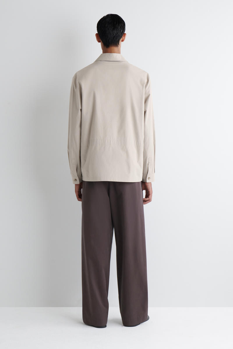 COS リラックスコットンオーバーシャツ