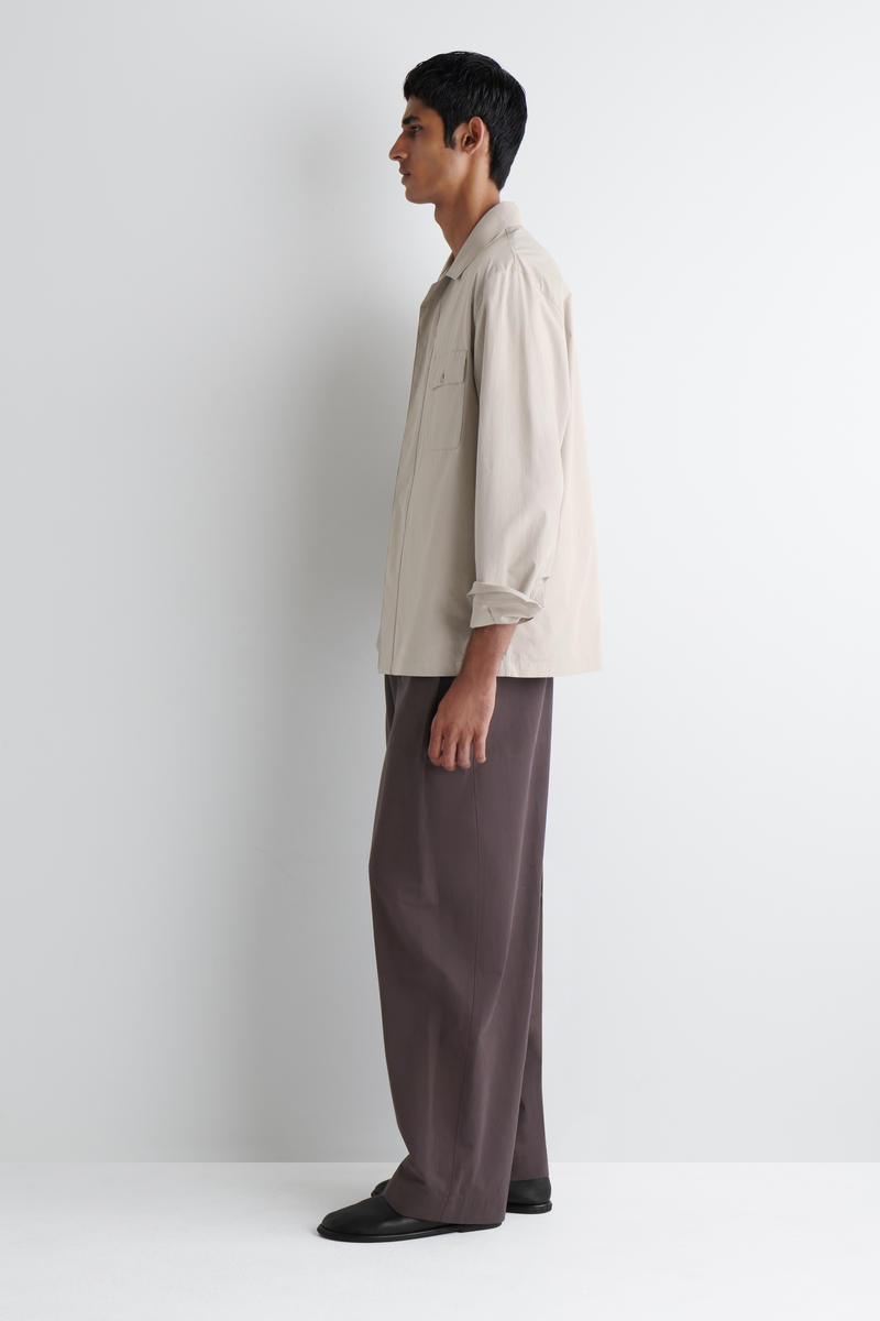 COS リラックスコットンオーバーシャツ