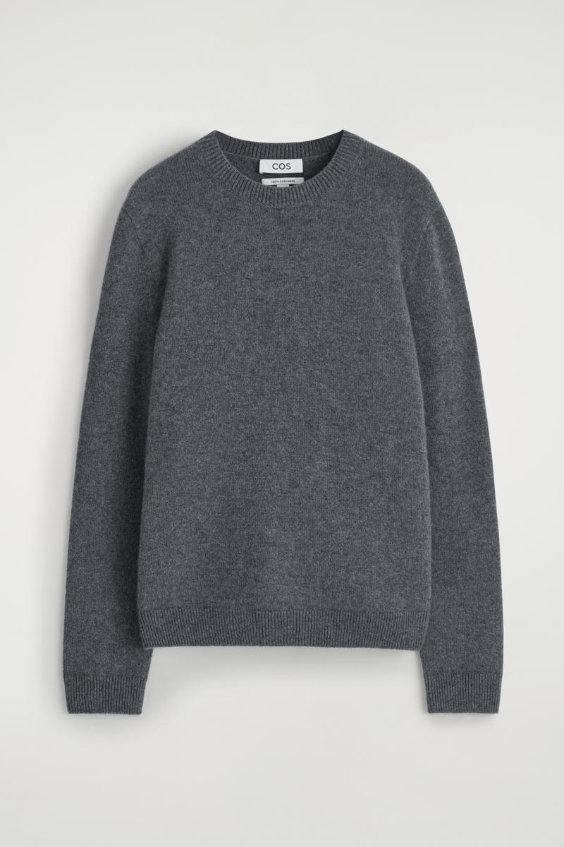 CASHMERE CREW-NECK JUMPER カシミヤクルー ネックセーター