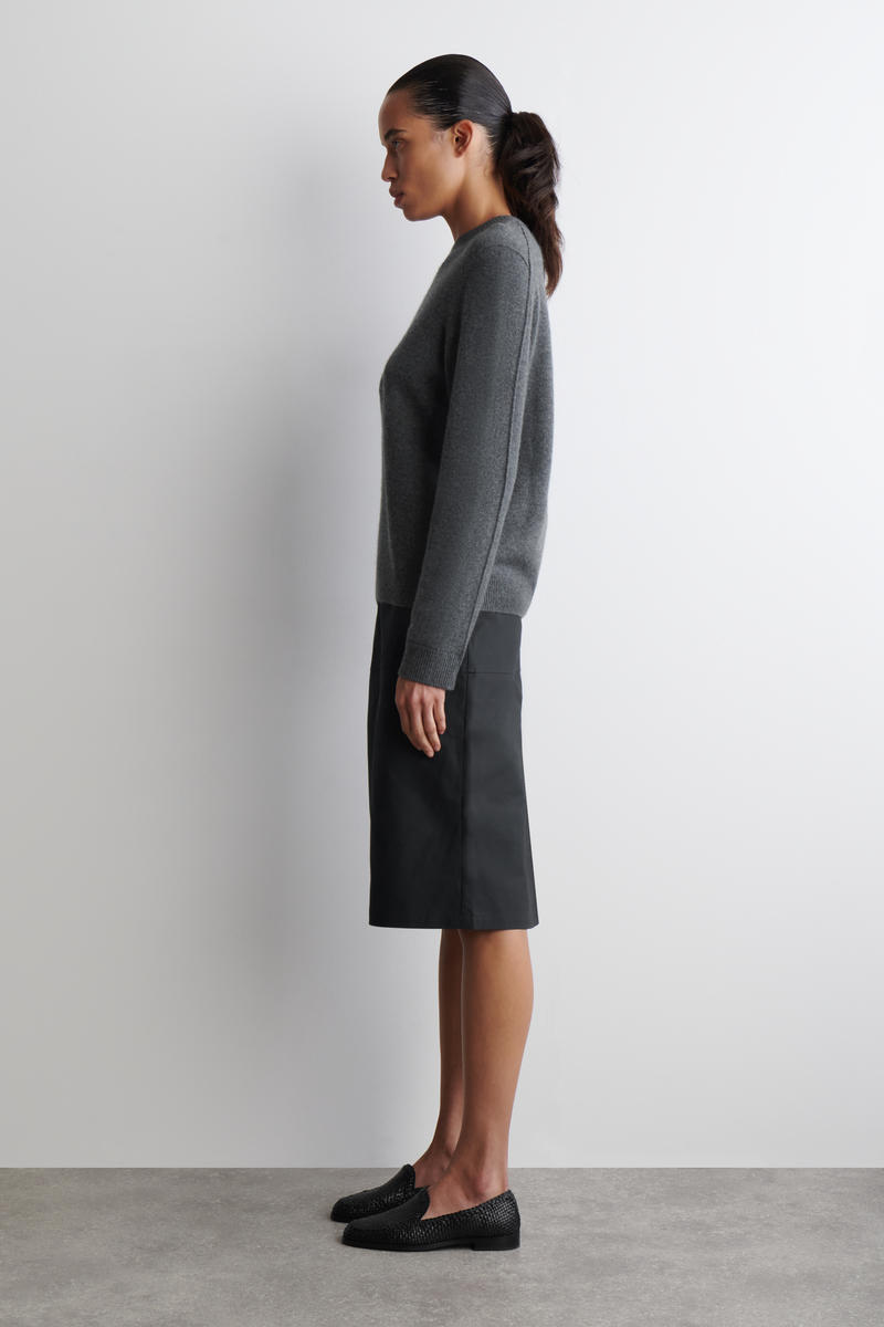 CASHMERE CREW-NECK JUMPER カシミヤクルー ネックセーター