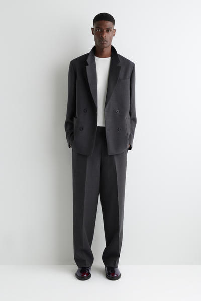 COS レザーオックスフォードシューズ