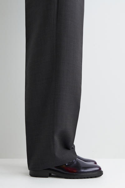 COS レザーオックスフォードシューズ