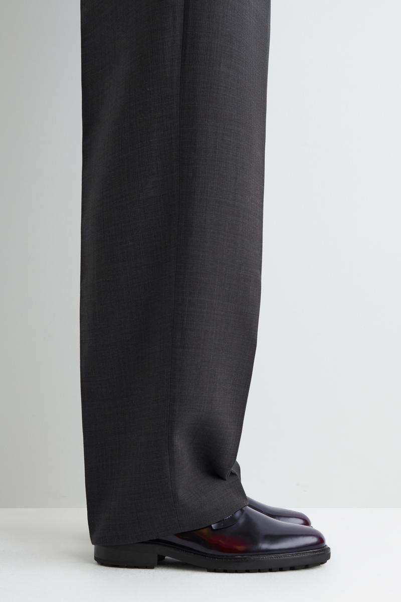 COS レザーオックスフォードシューズ