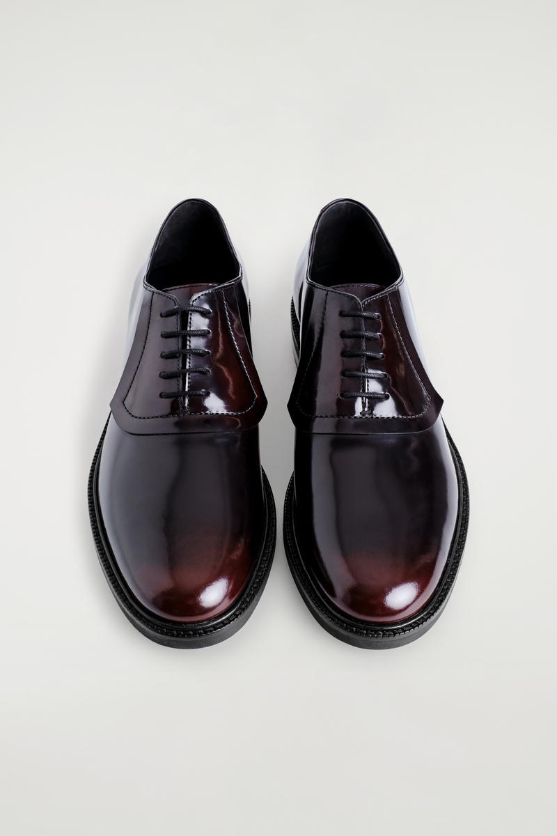 COS レザーオックスフォードシューズ